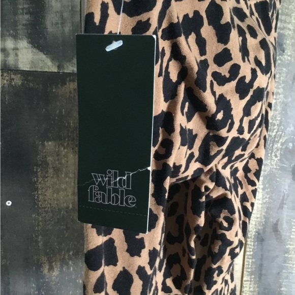 Wild Fable leopard print workout shorts XS NWT - Picture 3 of 4